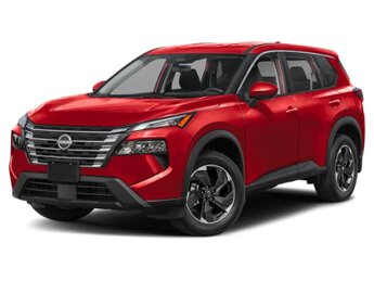 2025 Scarlet Ember Tintcoat Nissan Rogue SV Automatic (CVT) 1.5L DOHC Engine SUV FWD