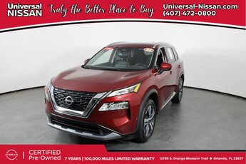 2023 Scarlet Ember Tintcoat Nissan Rogue SL AWD 1.5L I3 Turbocharged DOHC 12V LEV3-ULEV50 201hp Engine SUV