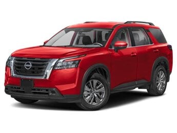 2025 Scarlet Ember Tintcoat Nissan Pathfinder SV 3.5L V6 DOHC Engine 4 Door SUV Automatic FWD