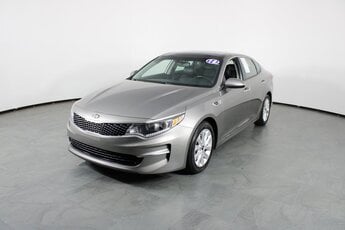 2018 Titanium Silver Kia Optima EX Sedan Automatic FWD