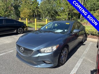 2016 Blue Reflex Mica Mazda Mazda6 i Touring SKYACTIV®-G 2.5L I4 DOHC 16V Engine Sedan FWD