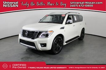 2019 Nissan Armada Platinum SUV 4X4 4 Door Automatic 5.6L V8 DOHC 32V Endurance Engine