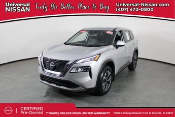 2023 Brilliant Silver Metallic Nissan Rogue SV SUV Automatic (CVT) FWD 4 Door