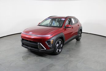 2024 Ultimate Red Metallic Hyundai Kona SEL FWD 2.0L I4 DOHC 16V Engine SUV 4 Door Automatic (CVT)