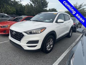 2020 Cream White Pearl Hyundai Tucson Value Automatic FWD 4 Door I4 Engine SUV