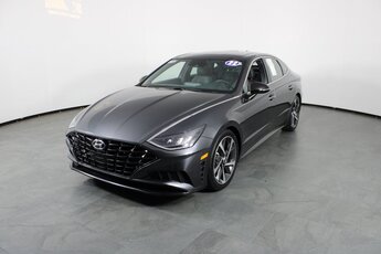 2022 Portofino Gray Hyundai Sonata SEL Plus Sedan Automatic FWD 4 Door I4 Engine