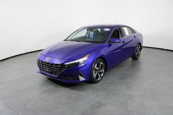 2022 Intense Blue Hyundai Elantra SEL 2.0L 4-Cylinder DOHC 16V Engine FWD Automatic (CVT) 4 Door Sedan