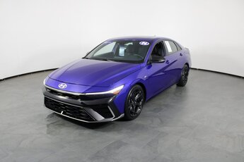 2024 Intense Blue Hyundai Elantra N Line 4 Door I4 Engine Sedan