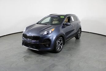 2020 Pacific Blue Kia Sportage SX 2.0L I4 DGI Turbocharged Engine Automatic 4 Door SUV FWD