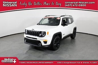 2023 Alpine White Clearcoat Jeep Renegade Altitude Automatic SUV 4 Door