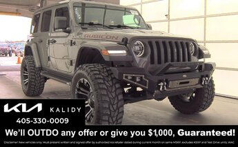 2020 Jeep Wrangler Unlimited Rubicon V6 Cylinder Engine 4X4 4 Door