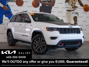 2021 Bright White Clearcoat Jeep Grand Cherokee Trailhawk 4 Door V6 Cylinder Engine Automatic SUV
