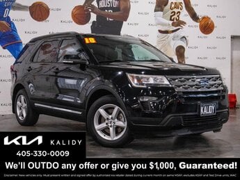 2018 Shadow Black Ford Explorer XLT SUV FWD Automatic