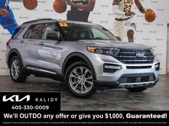 2022 Ford Explorer XLT 4 Door 4X4 Automatic 4 Cylinder Engine SUV