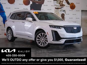 2020 Crystal White Tricoat Cadillac XT6 FWD Premium Luxury SUV 4 Door FWD