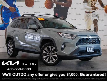 2020 Lunar Rock Toyota RAV4 XLE Premium 4 Door 4 Cylinder Engine Automatic