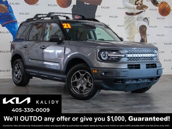 2021 Carbonized Gray Metallic Ford Bronco Sport Badlands 4X4 SUV 4 Cylinder Engine Automatic 4 Door