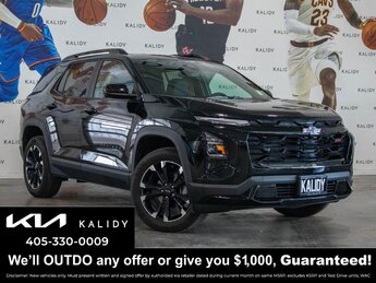 2025 Mosaic Black Metallic Chevrolet Equinox AWD RS 4 Door AWD SUV Automatic 4 Cylinder Engine