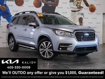 2020 Ice Silver Metallic Subaru Ascent Limited 4 Door 4 Cylinder Engine SUV
