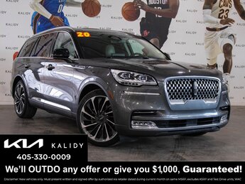 2020 Magnetic Gray Metallic Lincoln Aviator Reserve V6 Cylinder Engine Automatic 4 Door
