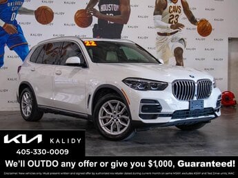 2022 Alpine White BMW X5 sDrive40i SUV 4 Door Automatic