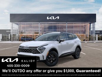 2025 Glacial White Pearl Kia Sportage X-Pro Automatic AWD 4 Cylinder Engine 4 Door SUV