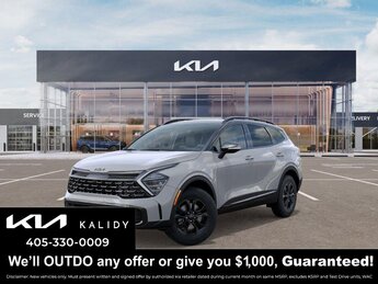 2025 Wolf Gray/Ebony Black Roof Kia Sportage X-Pro Prestige Automatic 4 Cylinder Engine AWD SUV 4 Door
