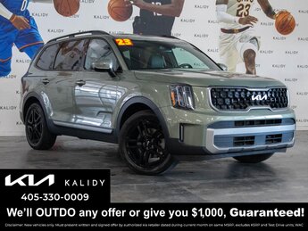 2023 Jungle Green Kia Telluride EX X-Line SUV AWD Automatic 4 Door
