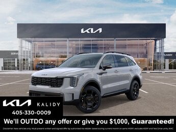 2025 Wolf Gray Kia Sorento X-Line EX Manual SUV 4 Door