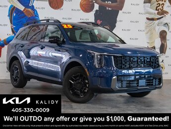 2025 Midnight Lake Blue Kia Sorento X-Pro SX Prestige AWD SUV Manual