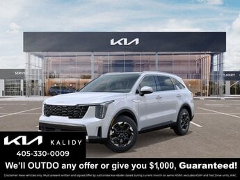 2025 Glacial White Pearl Kia Sorento S 4 Cylinder Engine FWD Automatic SUV