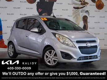 2015 Silver Ice Chevrolet Spark LS 4 Door 4 Cylinder Engine Manual Hatchback