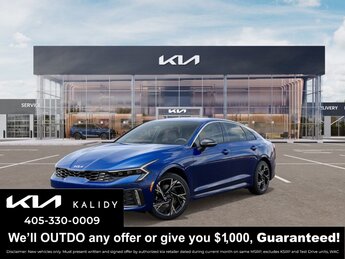 2025 Yacht Blue Kia K5 GT-Line 4 Door Car FWD Automatic 4 Cylinder Engine