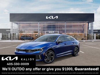2025 Yacht Blue Kia K5 GT-Line Automatic 4 Cylinder Engine AWD Car