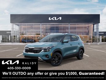 2026 Blue Kia Seltos EX FWD SUV 4 Door