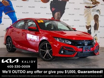 2020 Rallye Red Honda Civic Hatchback Sport FWD 4 Door Automatic (CVT)
