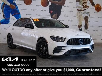 2022 Polar White Mercedes-Benz E-Class AMG E 53 4 Door Straight 6 Cylinder Engine AWD Car