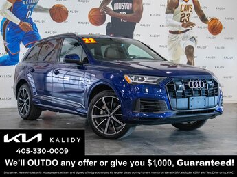 2022 Audi Q7 Premium Plus Automatic V6 Cylinder Engine AWD SUV 4 Door