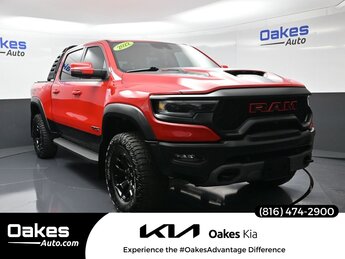 2022 Flame Red Clearcoat Ram 1500 TRX 4X4 6.2L Supercharged HEMI V8 SRT Engine Truck