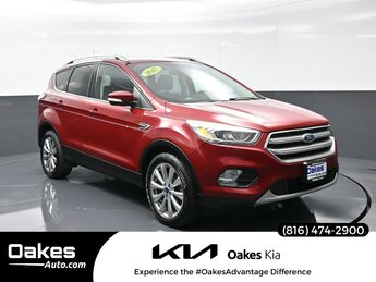 2017 Ford Escape Titanium SUV EcoBoost 2.0L I4 GTDi DOHC Turbocharged VCT Engine FWD 4 Door Automatic