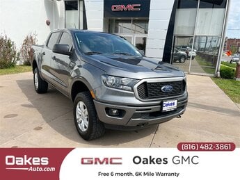 2022 Carbonized Gray Metallic Ford Ranger XLT Truck EcoBoost 2.3L I4 GTDi DOHC Turbocharged VCT Engine 4X4 Automatic 4 Door