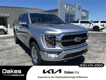 2023 Iconic Silver Metallic Ford F-150 King Ranch 4 Door Automatic 5.0L V8 Engine 4X4 Truck
