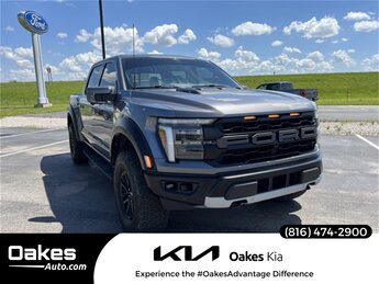 2024 Carbonized Gray Metallic Ford F-150 Raptor 3.5L V6 EcoBoost Engine Truck Automatic 4 Door 4X4