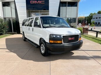 2024 Summit White GMC Savana 3500 LS Automatic 6.6L V8 Engine RWD