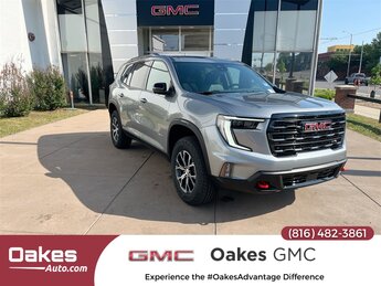2025 Sterling Metallic GMC Acadia AT4 Automatic SUV 2.5L DOHC Engine AWD