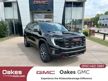 2025 Ebony Twilight Metallic GMC Acadia AT4 AWD SUV 2.5L DOHC Engine Automatic 4 Door
