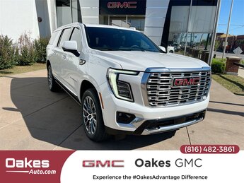 2025 White Frost Tricoat GMC Yukon XL Denali EcoTec3 6.2L V8 Engine 4 Door 4X4