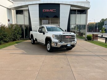 2023 Summit White GMC Sierra 2500HD SLE Truck Duramax 6.6L V8 Turbodiesel Engine 4X4 4 Door
