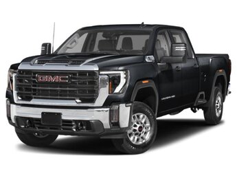 2025 Onyx Black GMC Sierra 2500HD AT4 Automatic 4X4 Duramax 6.6L V8 Turbodiesel Engine 4 Door Truck