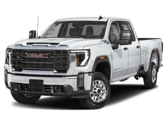 2025 Summit White GMC Sierra 2500HD Denali Truck 4 Door 4X4 Duramax 6.6L V8 Turbodiesel Engine